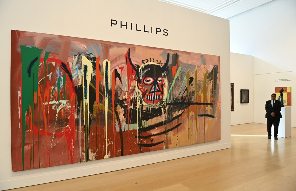 Slika Basquiata "Bez naziva" prodata na aukciji za 85 miliona dolara