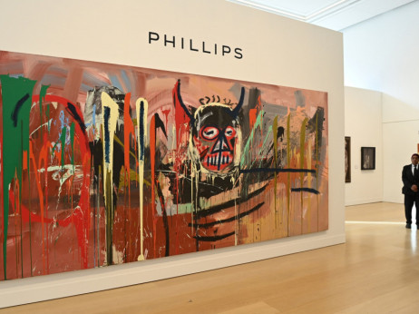 Slika Basquiata "Bez naziva" prodata na aukciji za 85 miliona dolara