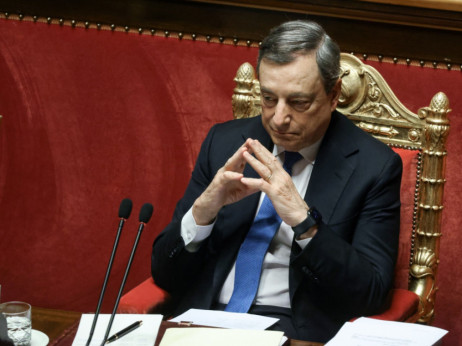 Italijanski premijer Mario Draghi saopštio da će podneti ostavku