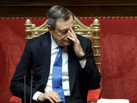 Italijanski predsednik odbio ostavku Maria Draghija