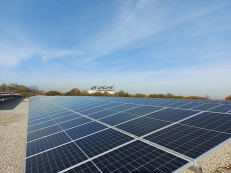 Na Beogradskom aerodromu instalirano 3.000 solarnih panela