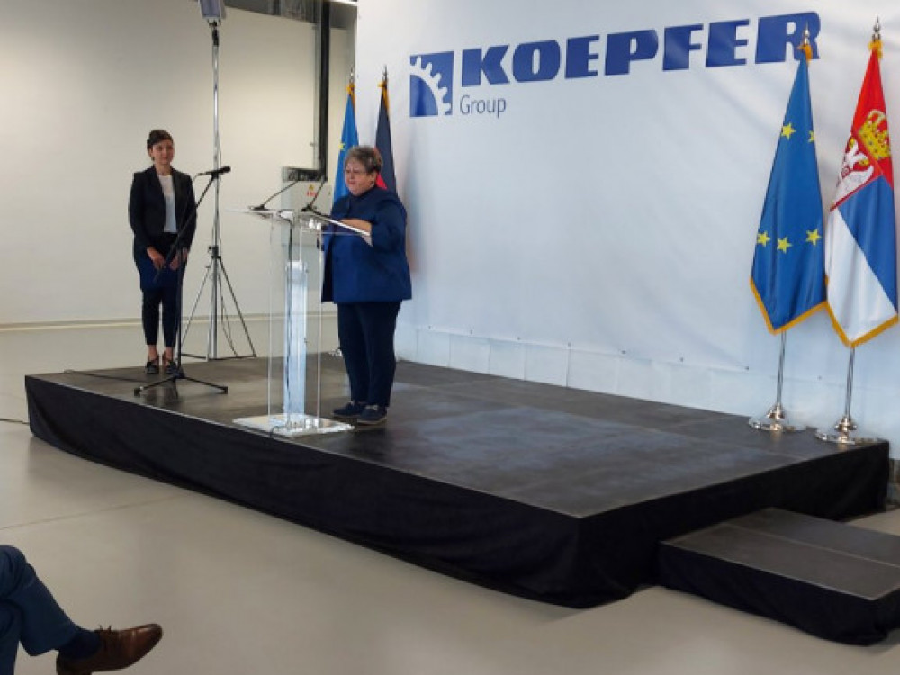 Nemački Koepfer otvorio novu fabriku u Smederevu