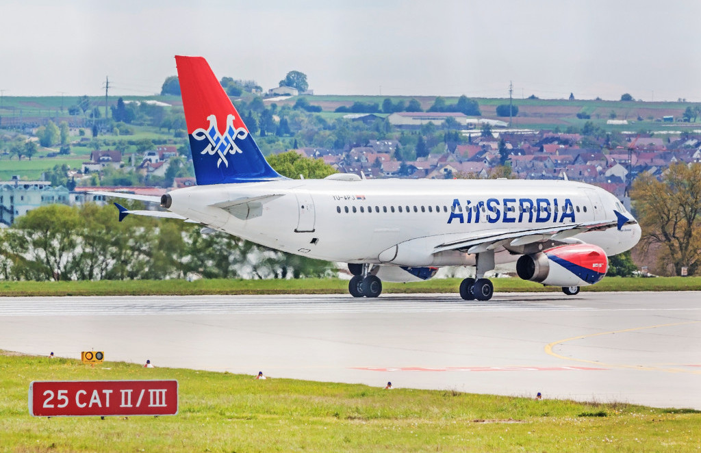 Air Serbia u oktobru skoro pa duplirala broj putnika