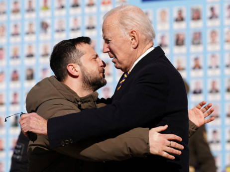 Biden u nenajavljenoj poseti Kijevu, prvi put od početka rata