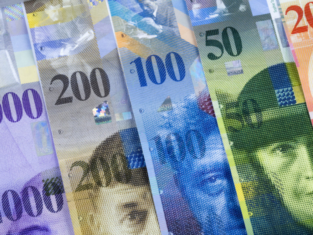 Švajcarski franak najjači prema evru u poslednjih devet godina