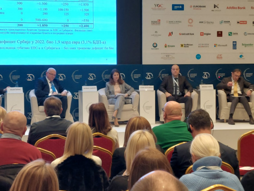 KBF: Usporava rast BDP-a, ključni izvor inflacije fiskalna politika