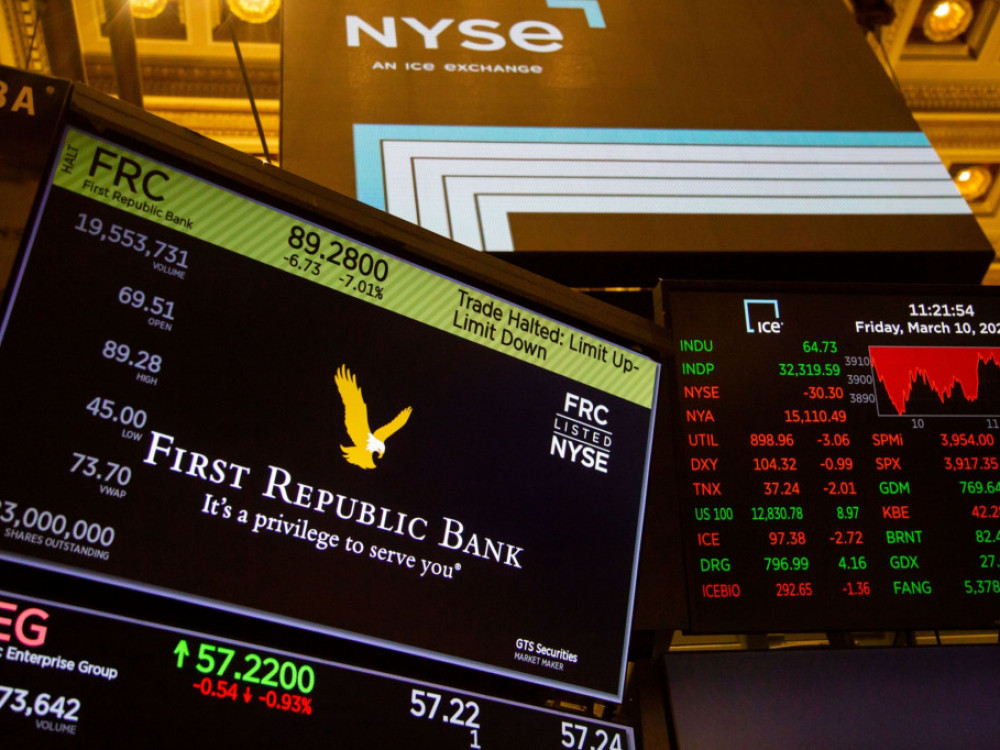 S&P snižava rejting First Republicu drugi put u nedelju dana