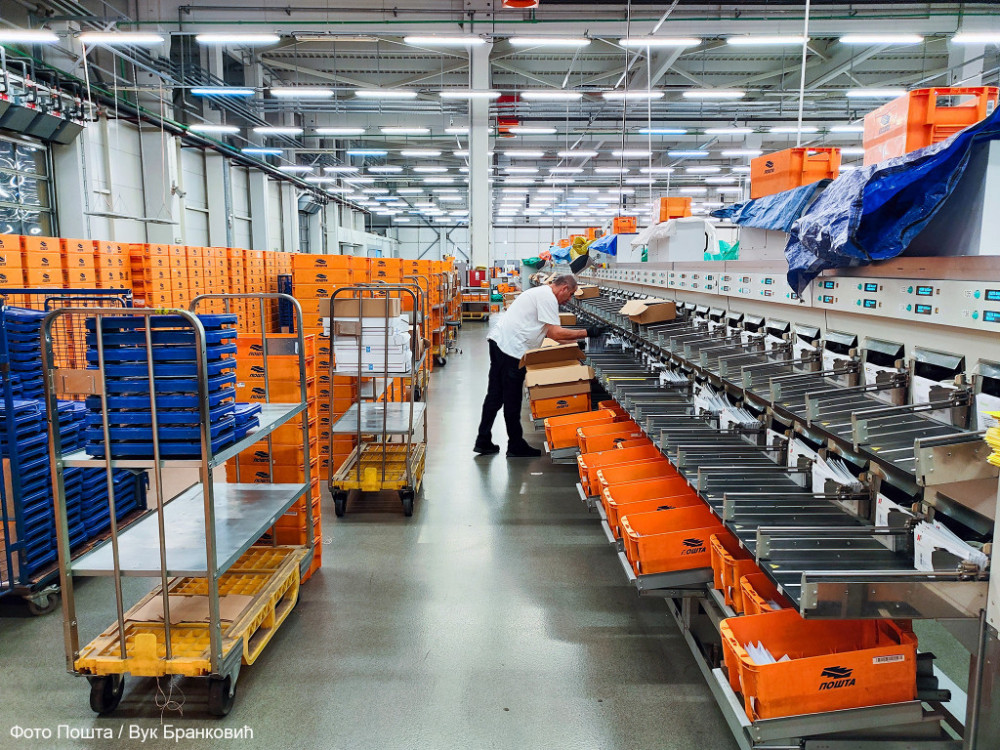 Pošta Srbije za sedam meseci profitirala dve milijarde dinara