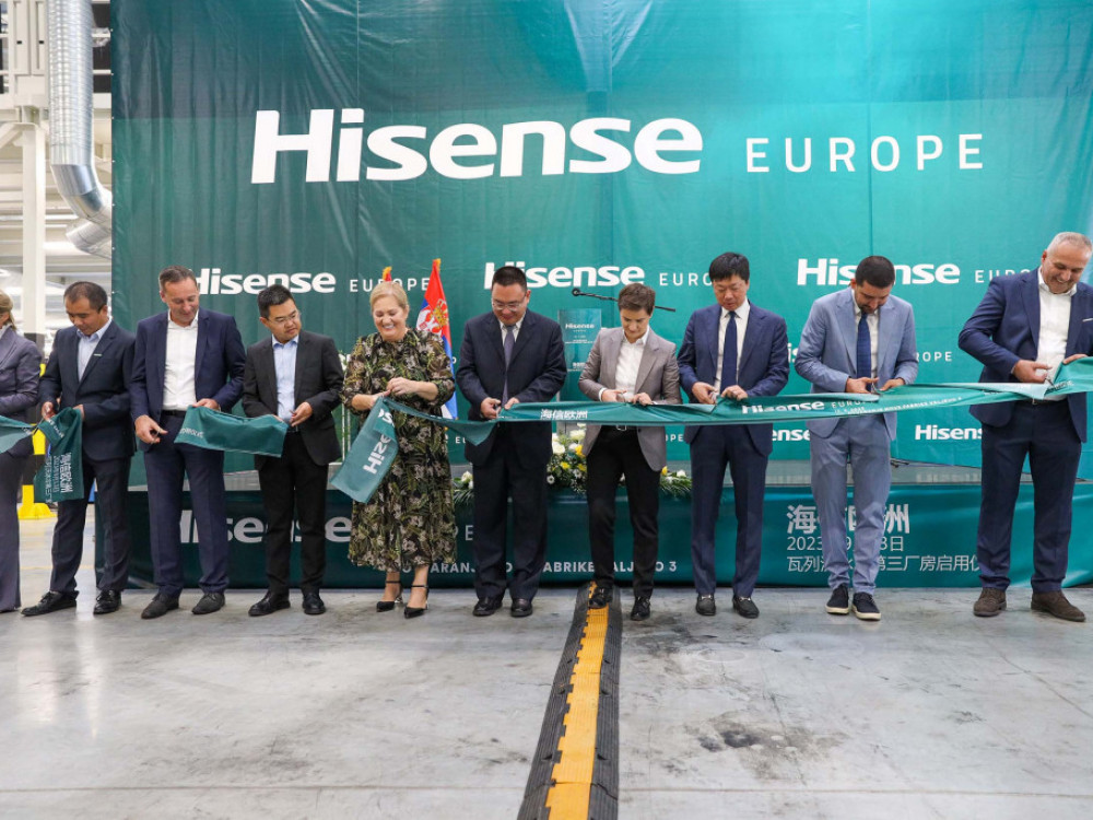 Otvorena treća fabrika Hisense Europe u Valjevu