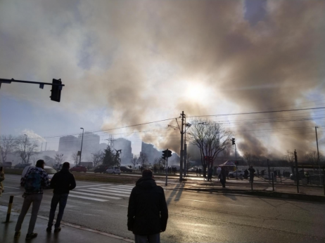 MUP: Lokalizovan požar na Novom Beogradu