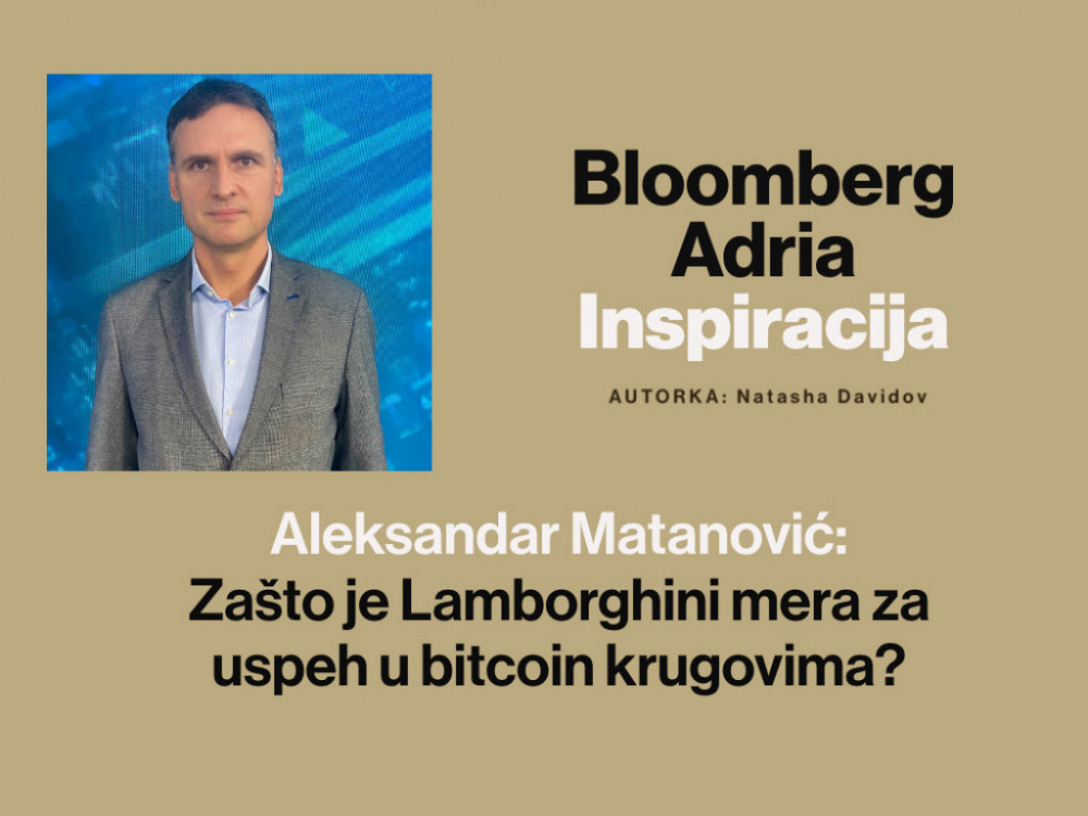 Aleksandar Matanović - Zašto je &#39;lamborghini&#39; mera za uspeh u bitcoin krugovima?