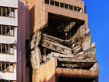 Završen protest "Mi smo živi zid" studenata u blokadi ispred zgrade Generalštaba