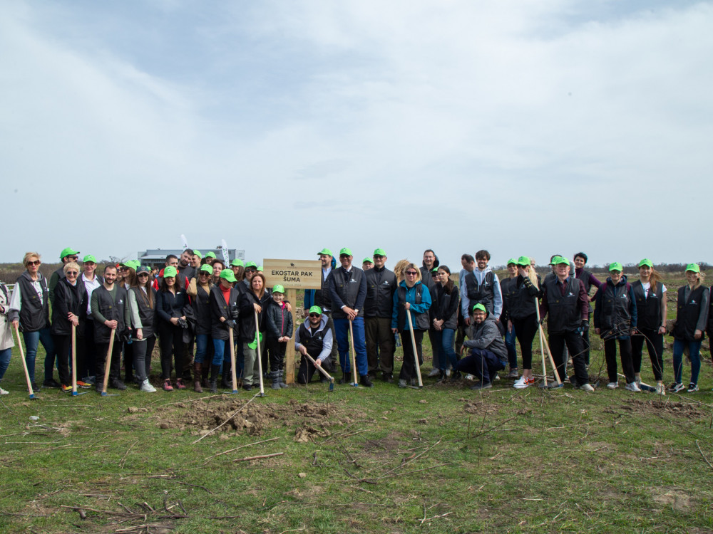 Ekostar Pak inicijative: Velika akcija sadnje 2024 stabala i ulazak u projekat čišćenja reka