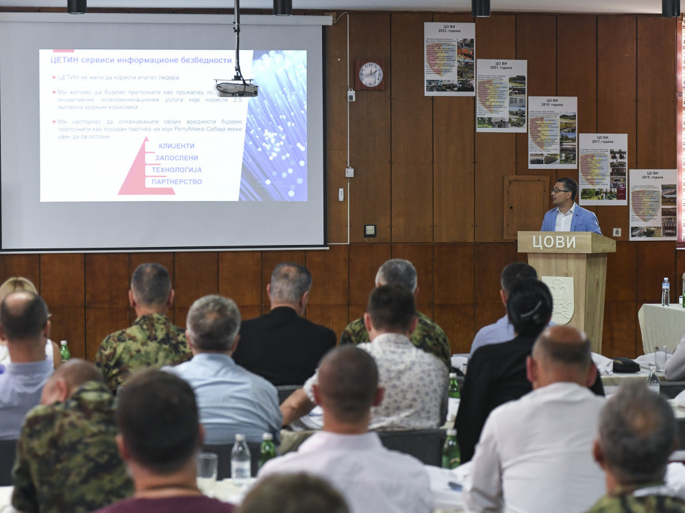 Sajber odbrana Srbije: saradnja vojske i CETIN-a  za bezbedniju digitalnu budućnost