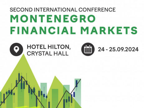 Druga međunarodna konferencija "Montenegro Financial Markets" održaće se 24. i 25. septembra 2024. godine u Podgorici