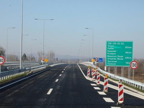 Otvorena deonica Moravskog koridora od Vrnjačke Banje