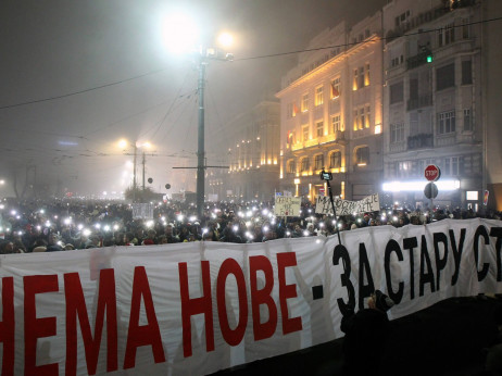 Nova godina u Srbiji dočekana uz koncerte i studentske proteste