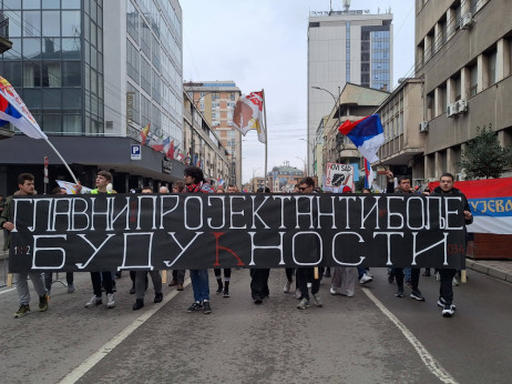 Počeo studentski protest u Nišu