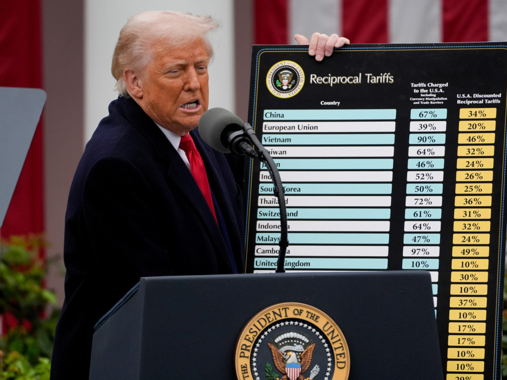 Trump nameće carine od 10 odsto svima, a nekim državama i veće