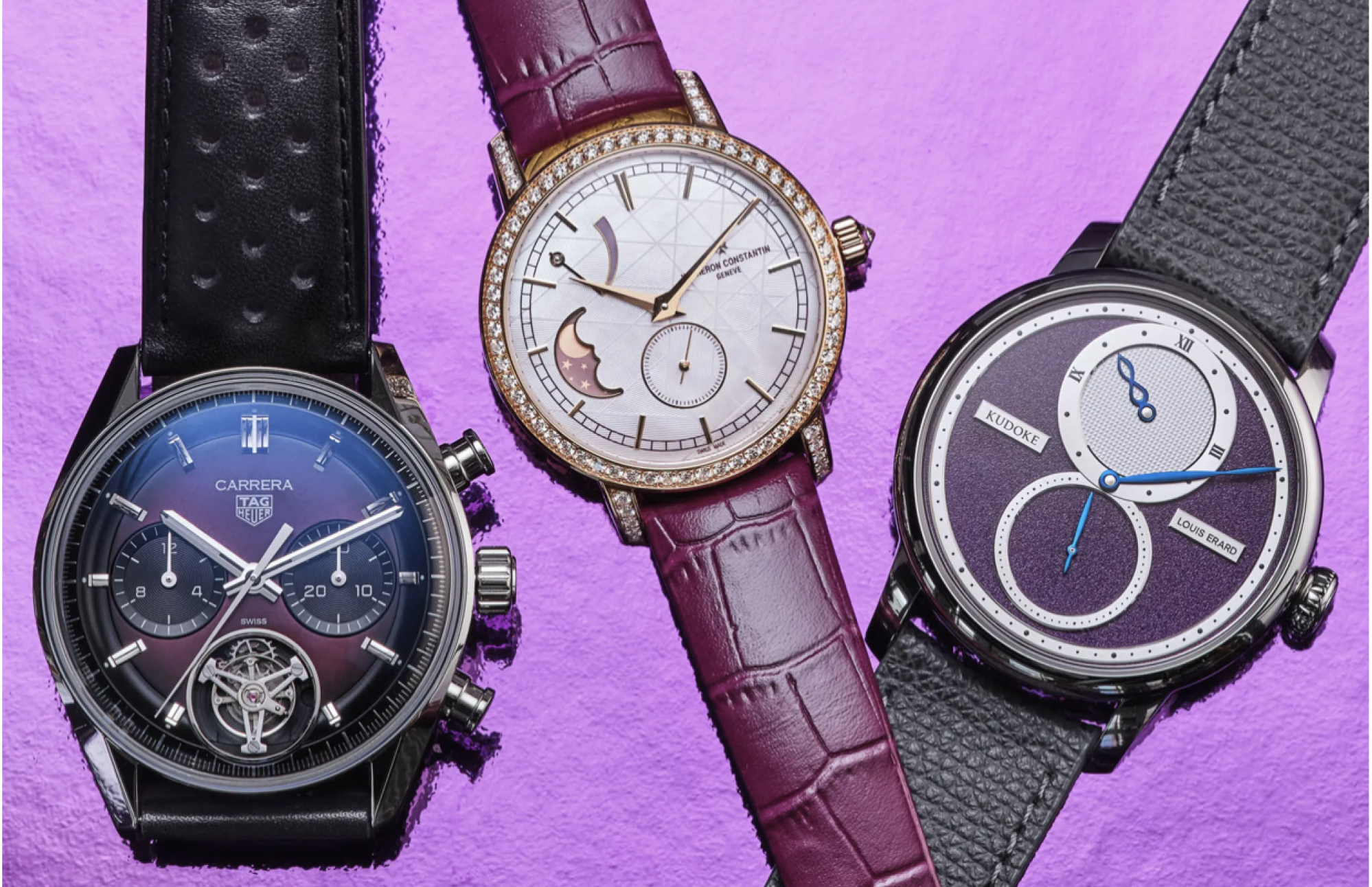 Sat boje lila - trend koji hrabro biraju Rolex, Richard Mille i Patek