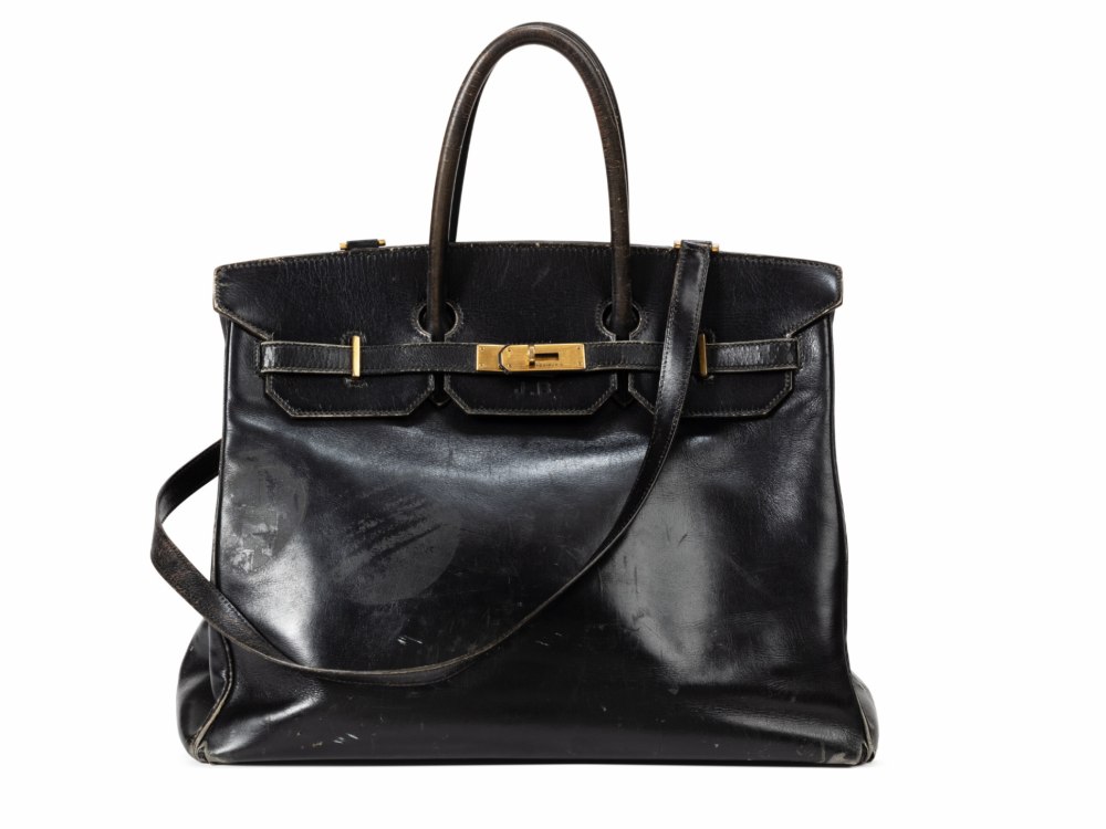 Prva Birkin torba koju je Hermès napravio za Jane Birkin na aukciji u Parizu