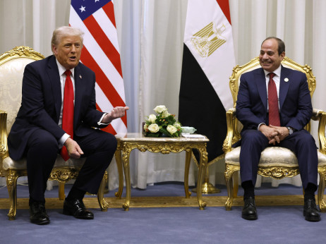 Trump stigao u Šarm el-Šeik, na samit svetskih lidera o trajnom miru u Gazi