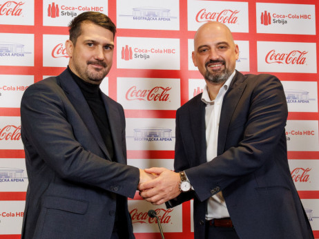 Coca-Cola je zlatni partner Beogradske arene