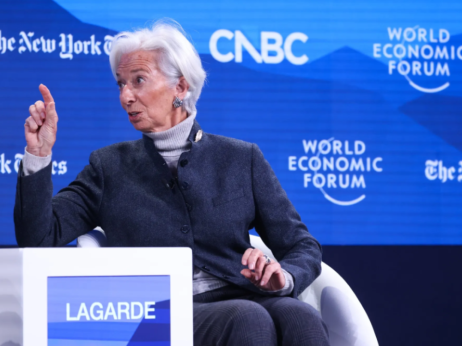 Lagarde demonstrativno napustila večeru u Davosu