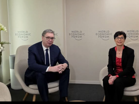 Vučić iz Davosa: Idemo u smeru daljih sukoba i suprotstavljanja Evrope i SAD