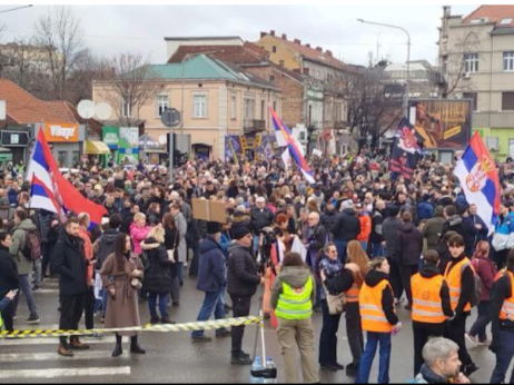 Sretnimo se ponovo - protest studenata u Kragujevcu i Orašcu