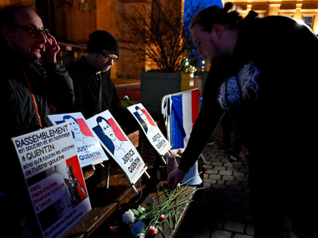 Ekstremno desničarski protest u Francuskoj zbog smrti aktiviste završen mirno